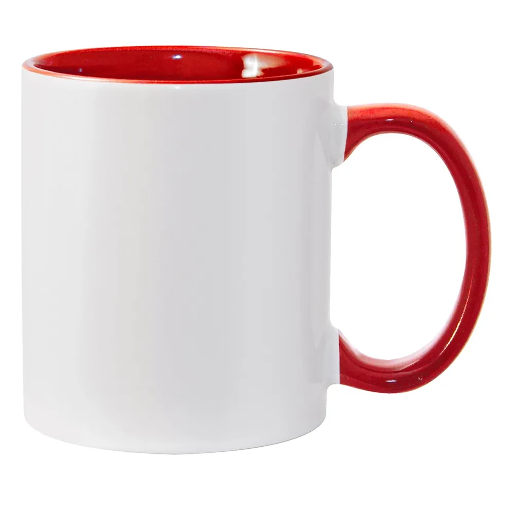 HPN ORCA Premium 11 oz. Inner   Handle Sublimation Ceramic Mug - 36 per Case