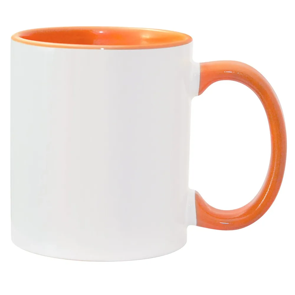 HPN ORCA Premium 11 oz. Inner   Handle Sublimation Ceramic Mug - 36 per Case