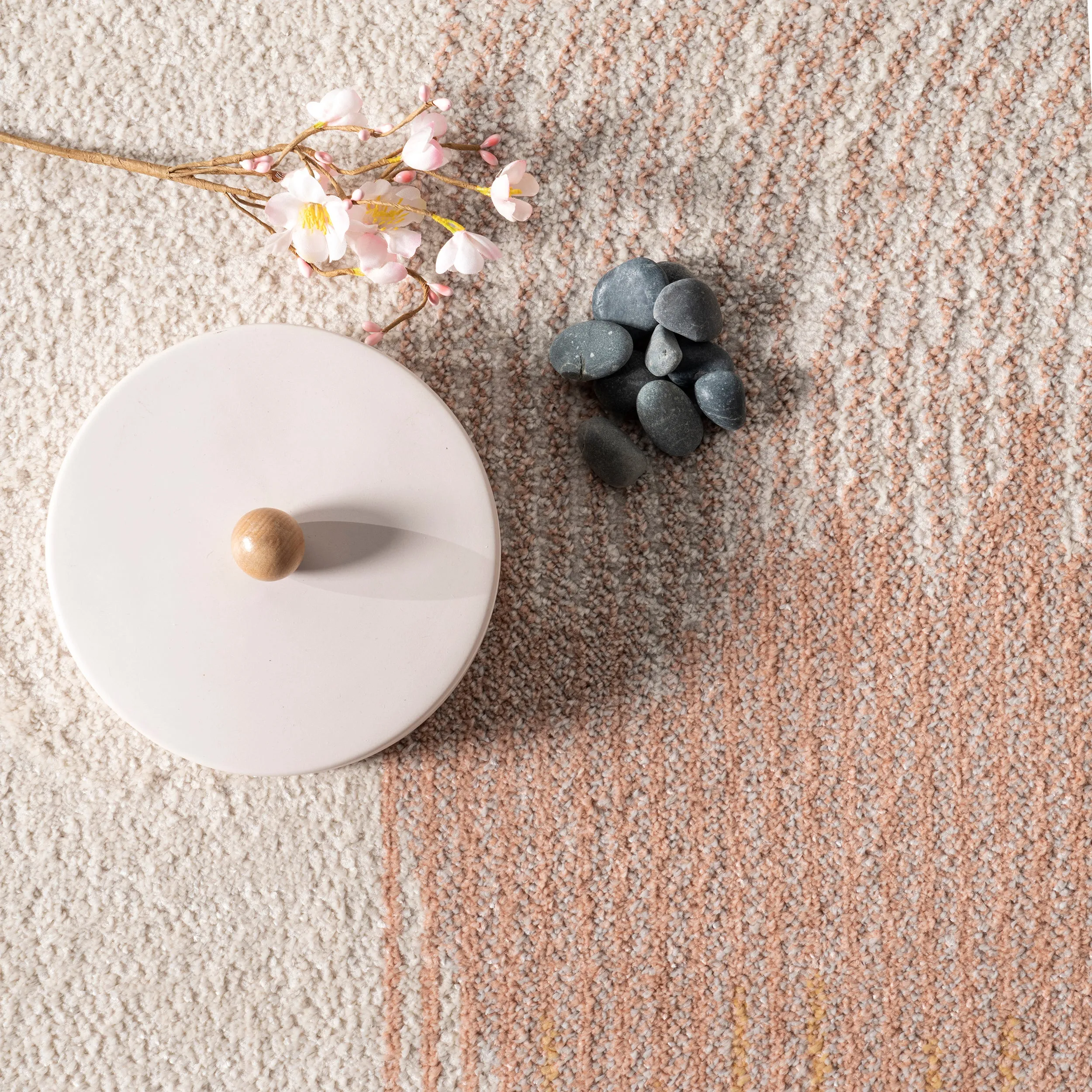 Jobelle Modern Sunray Area Rug