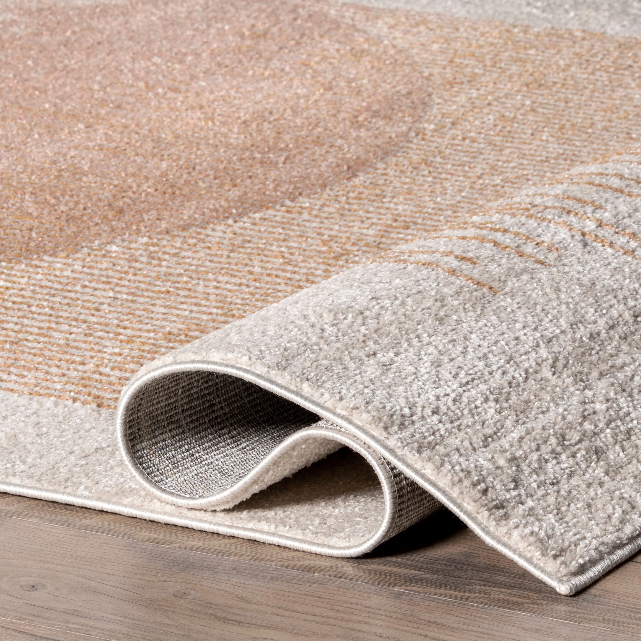 Jobelle Modern Sunray Area Rug