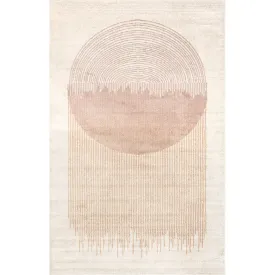 Jobelle Modern Sunray Area Rug