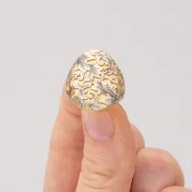 June Cream | The Golden Scroll Signet