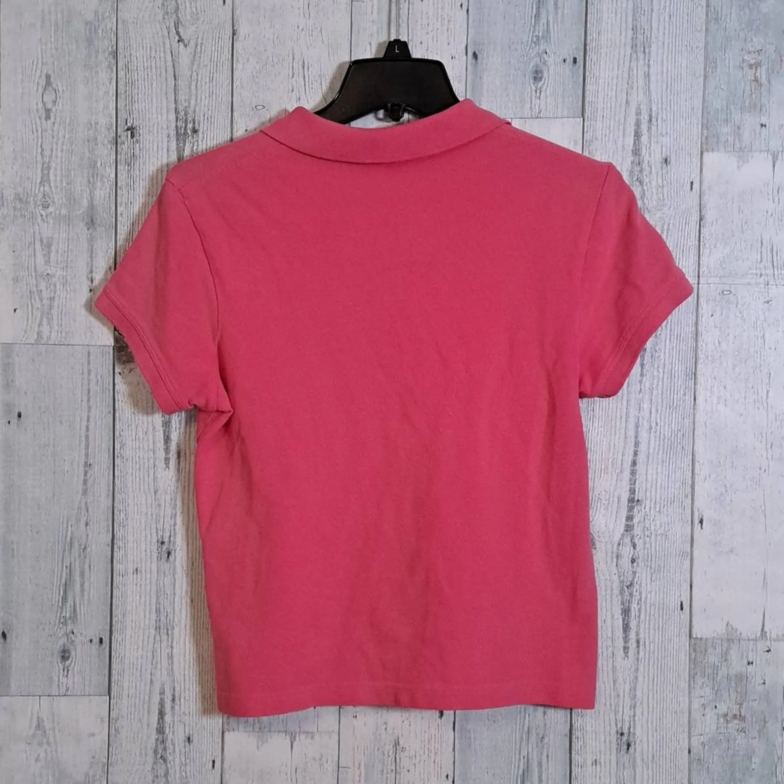 Lilly Pulitzer Polo Shirt Pink Medium