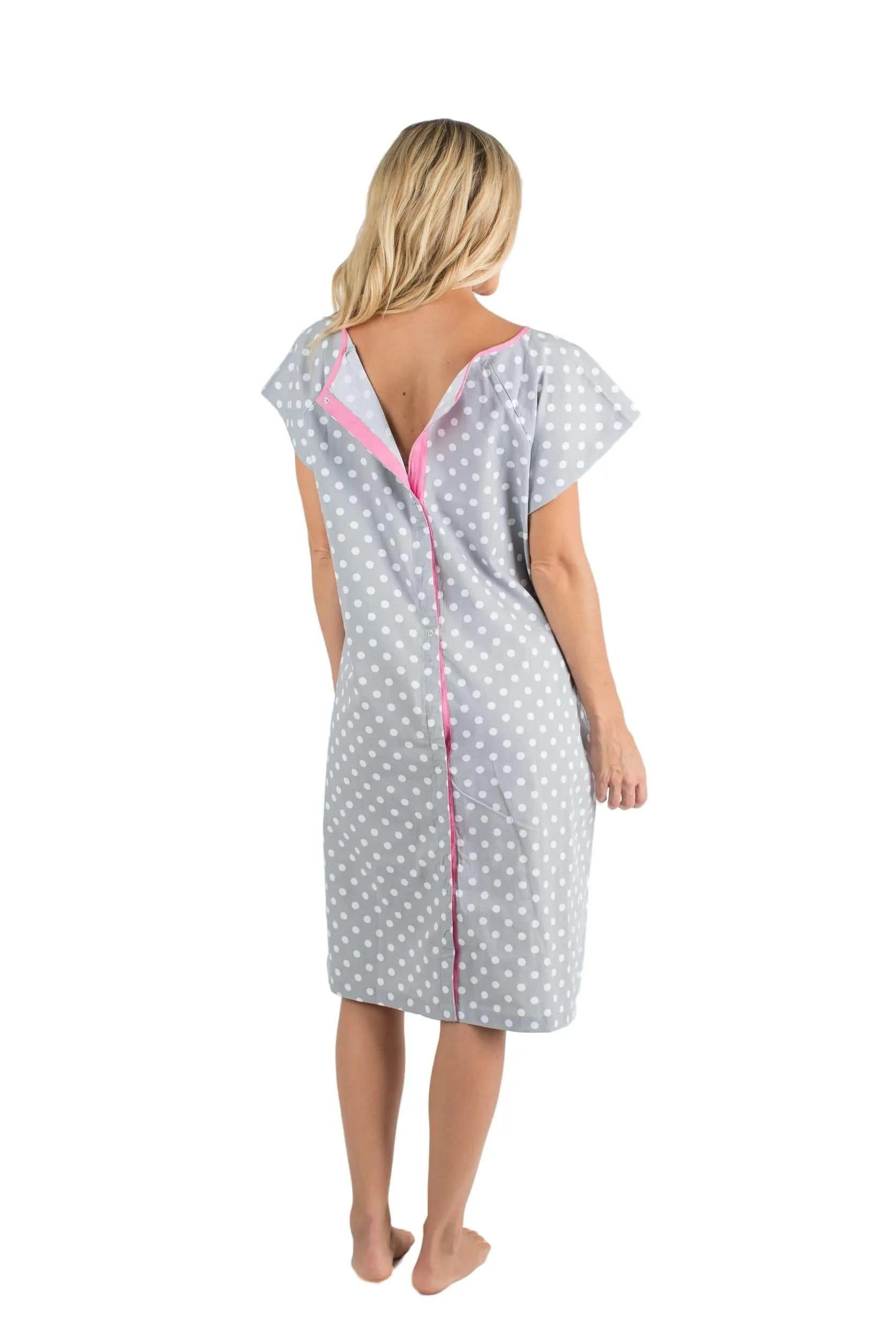 Lisa Hospital Patient Gownie & Matching Pillowcase Set