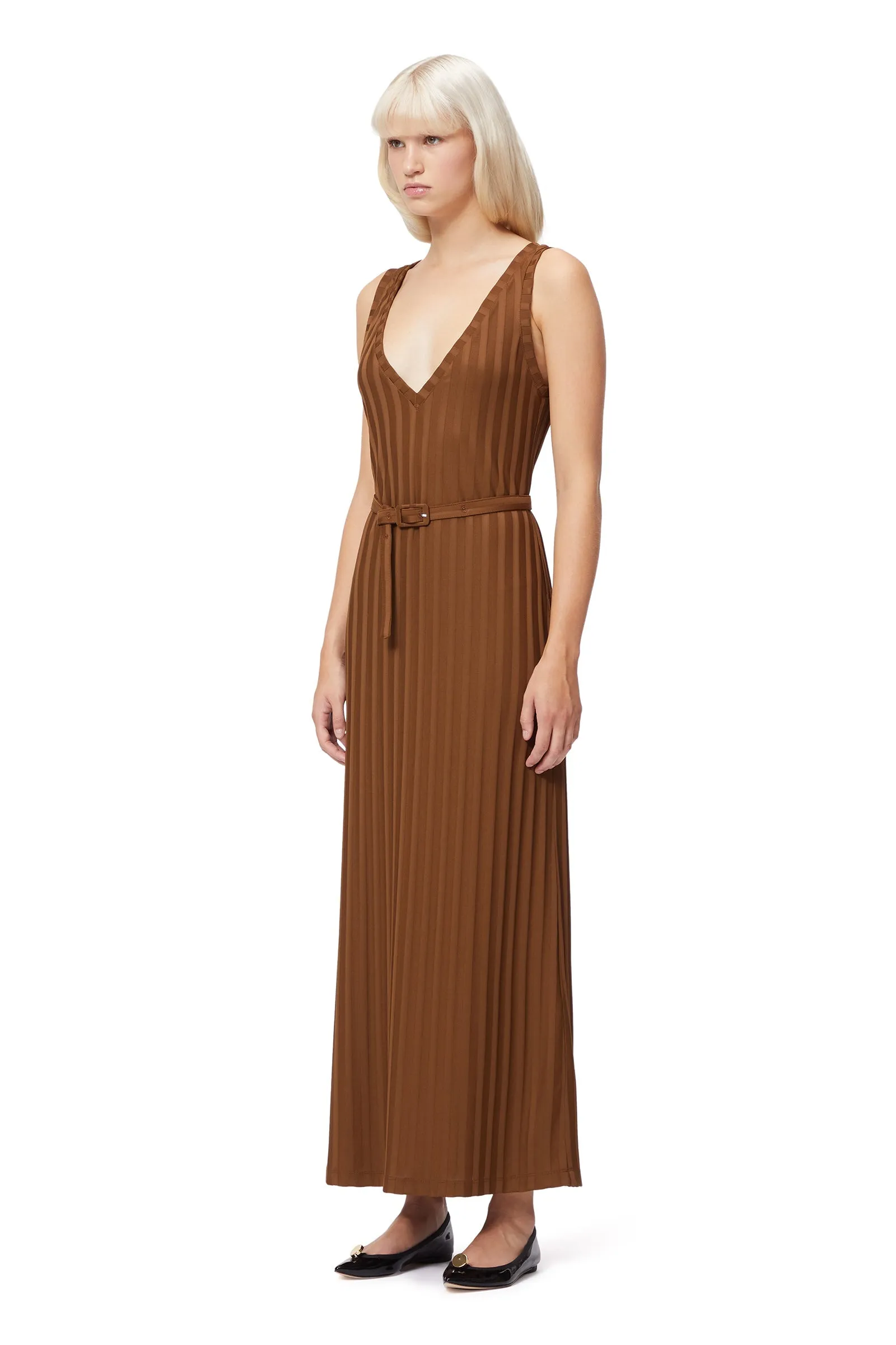 LONG RIB DRESS