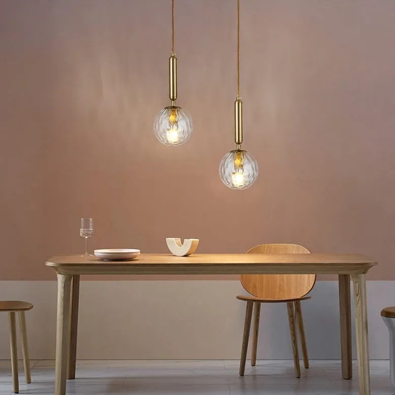 Modern Minimalist Glass Pendant Lamp Art Chandelier