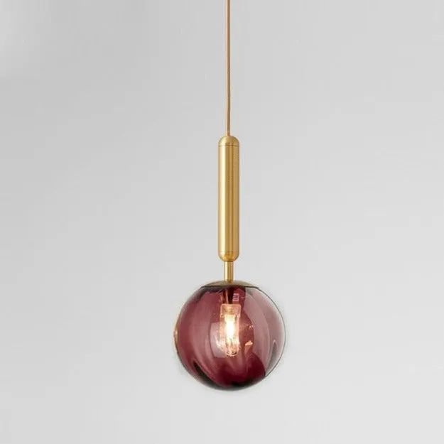 Modern Minimalist Glass Pendant Lamp Art Chandelier