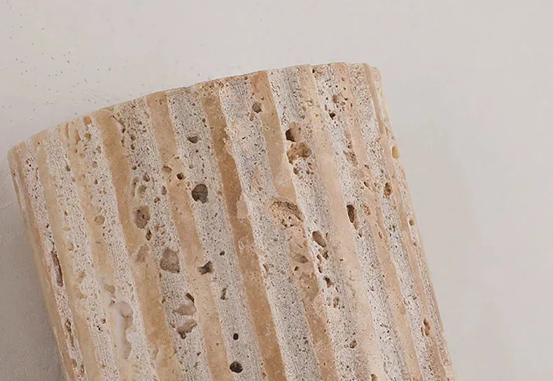 Natural Stone Travertine Hallway Wall Sconces