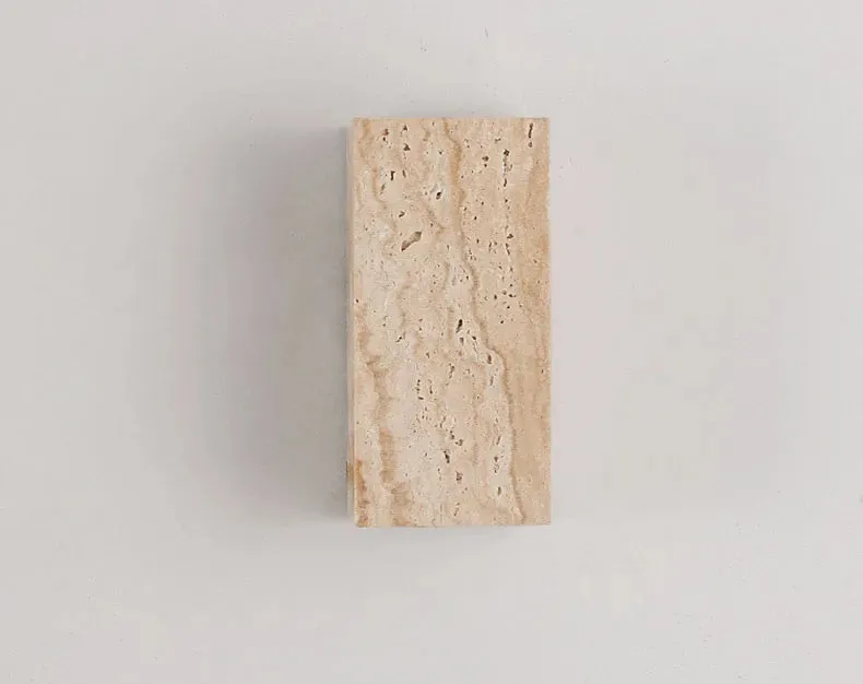 Natural Stone Travertine Hallway Wall Sconces