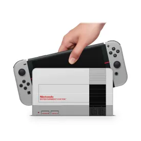 Nintendo Switch Oled Skin Decals - NES Retro- Wrap Vinyl Sticker