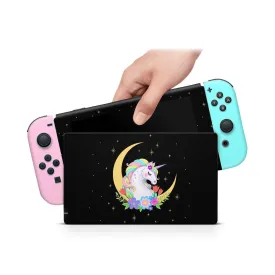 Nintendo Switch Skin Decals - Horned Creature - Wrap Vinyl Sticker