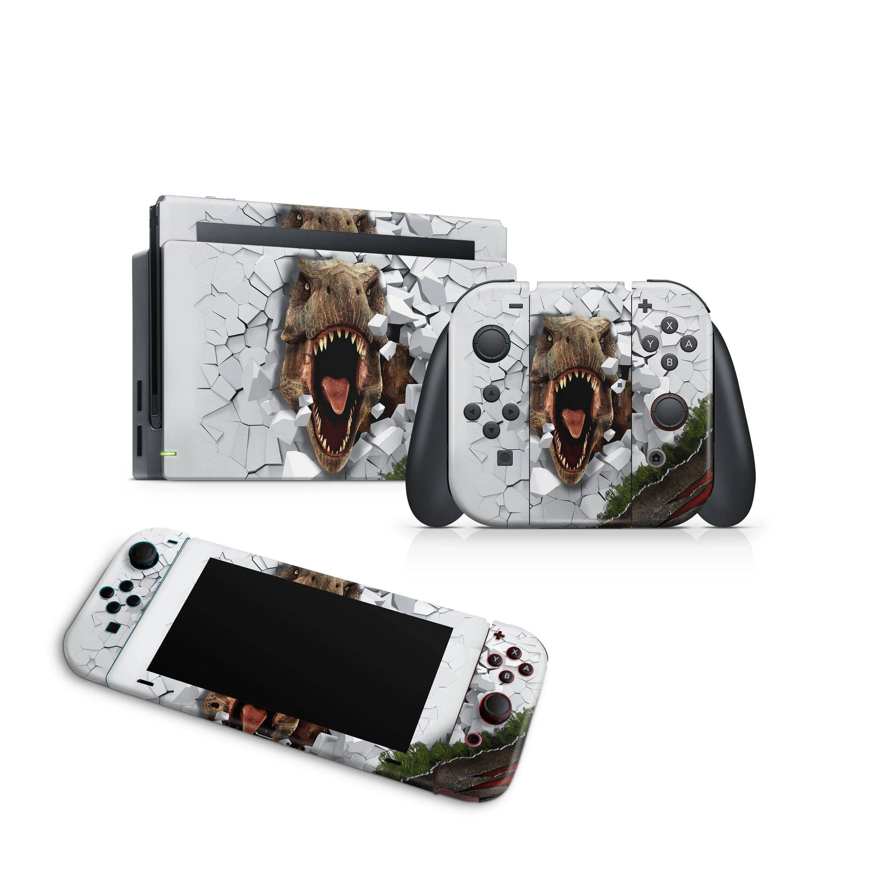Nintendo Switch Skin Decals - T-Rex - Wrap Vinyl Sticker