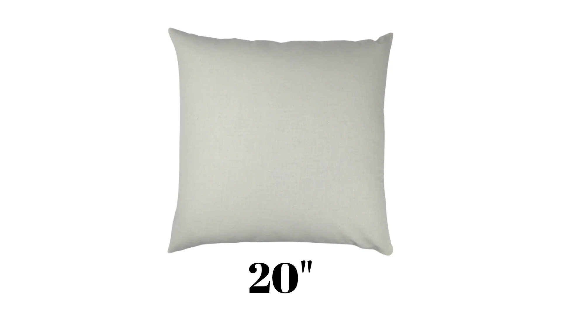 Pillow Forms - Organic Cotton/Cotton Fill