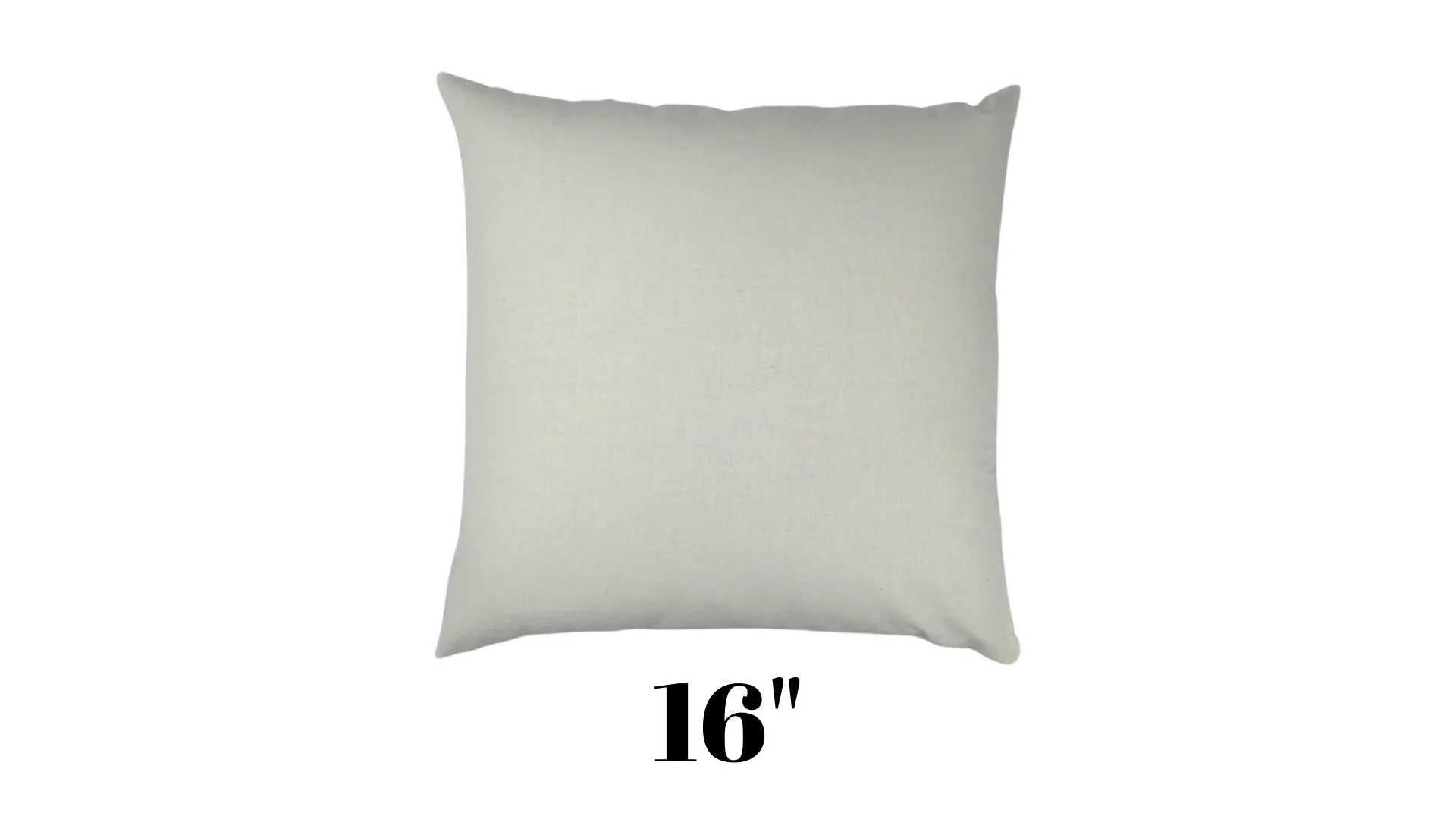 Pillow Forms - Organic Cotton/Cotton Fill