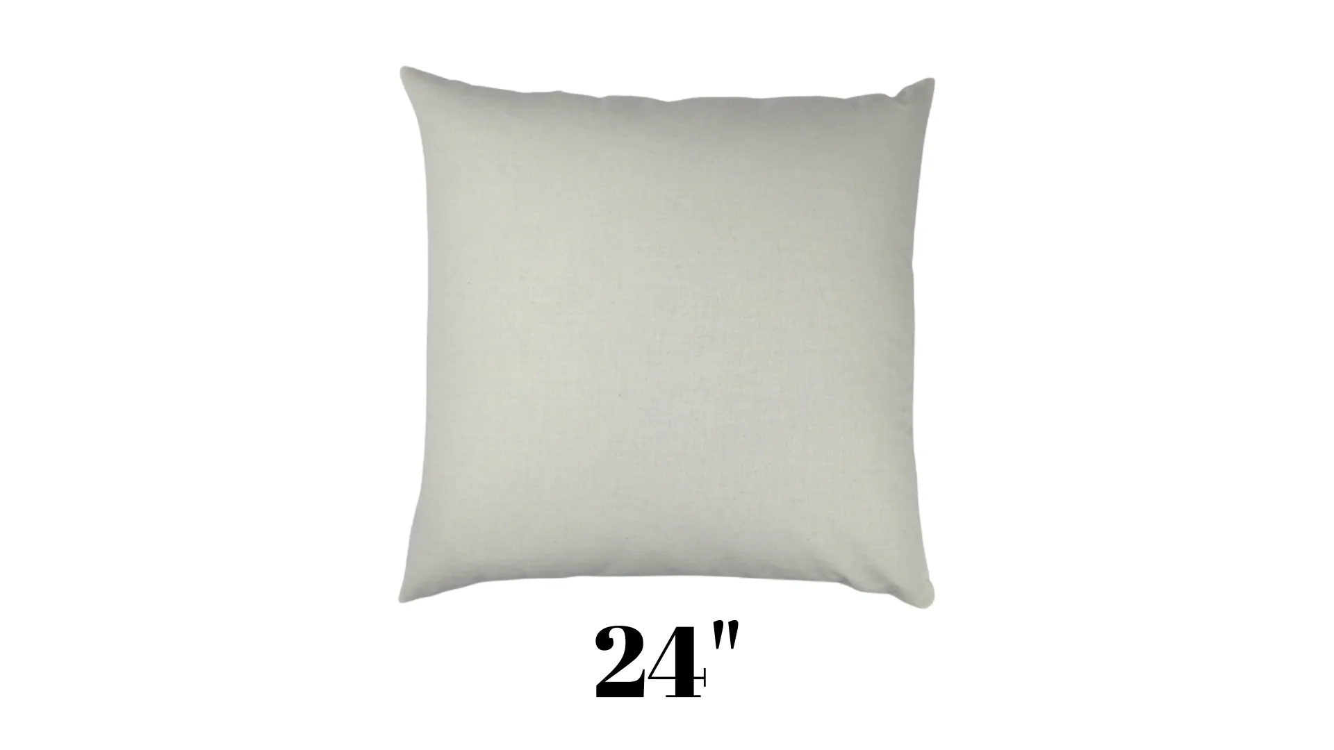 Pillow Forms - Organic Cotton/Cotton Fill