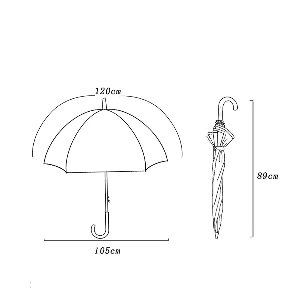 Pink Floral border Style Umbrella for Teens and Adults