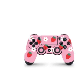 PS4 Controller Skin Decals -  Strawberry - Full Wrap vinyl