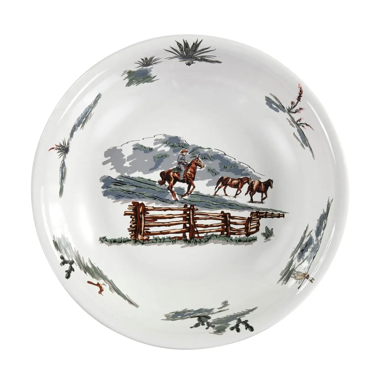 Ranch Life Serving Bowl