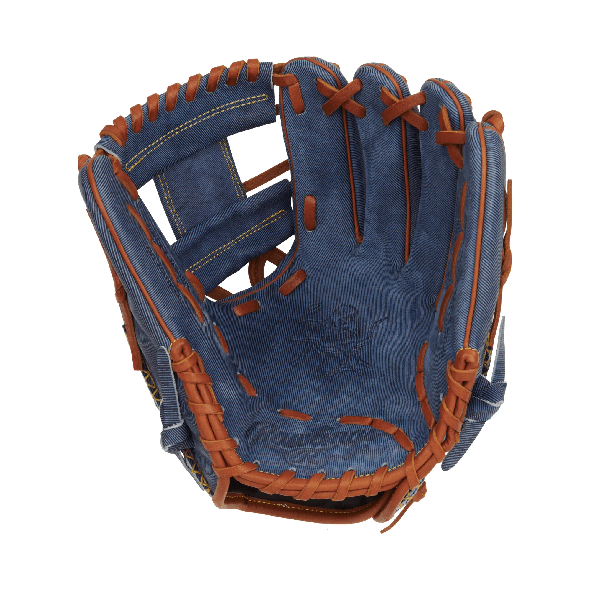 Rawlings Heart of the Hide Pro Label Denim Edition Infield Glove 11.5" RHT