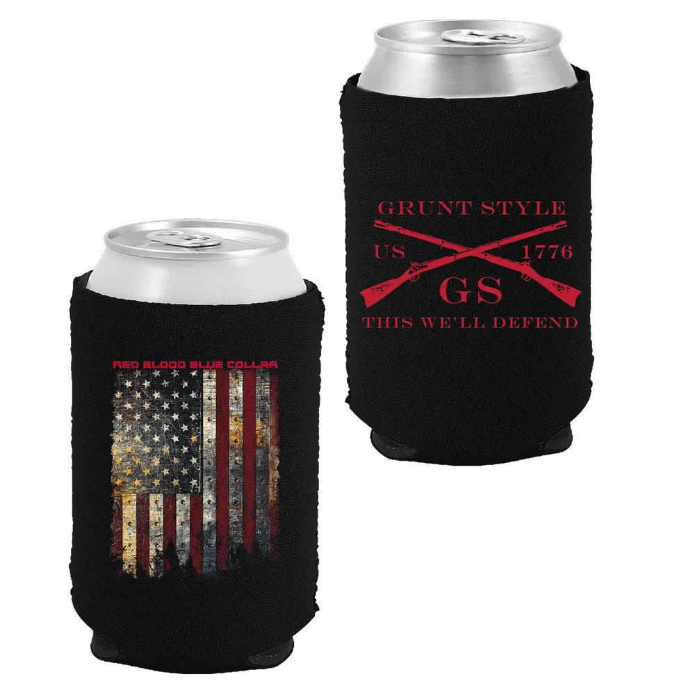 Red Blood Blue Collar™ Beer Sock™ Insulator