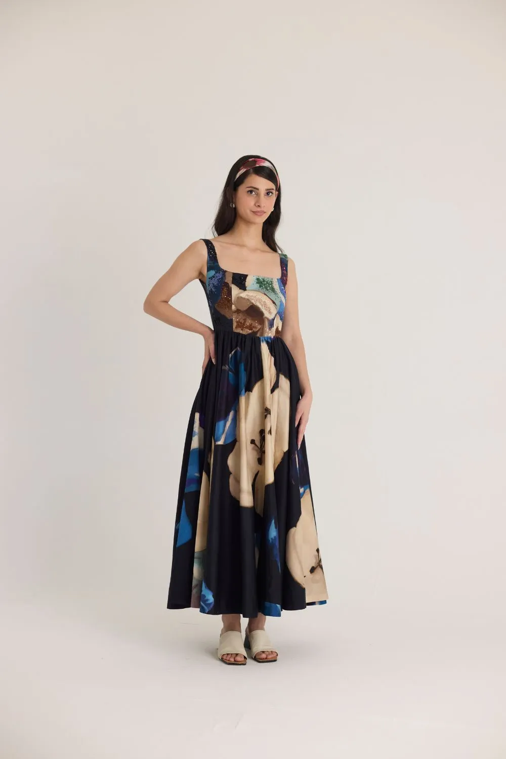 ROCCO EMBROIDERED DRESS
