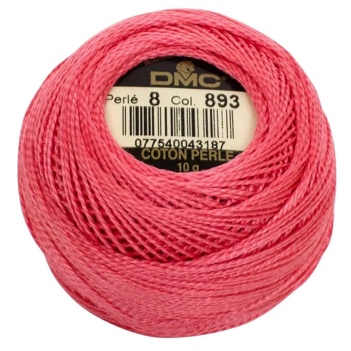 Size 8 Pearl Cotton Ball in Color 893 ~ Light Carnation