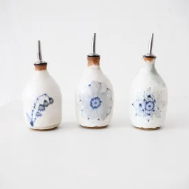 Spako Olive Oil Cruet - White Glaze