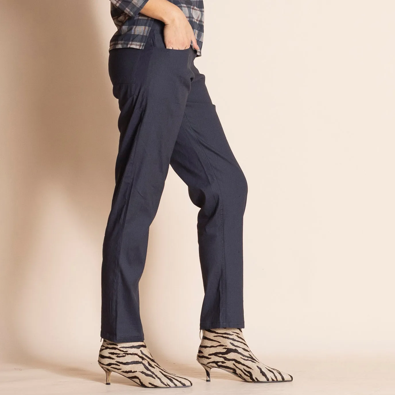 stretch linen vespa jean