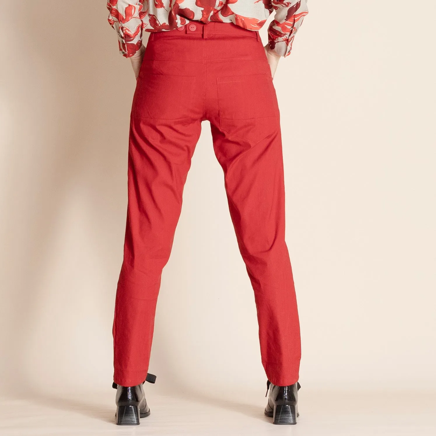 stretch linen vespa jean