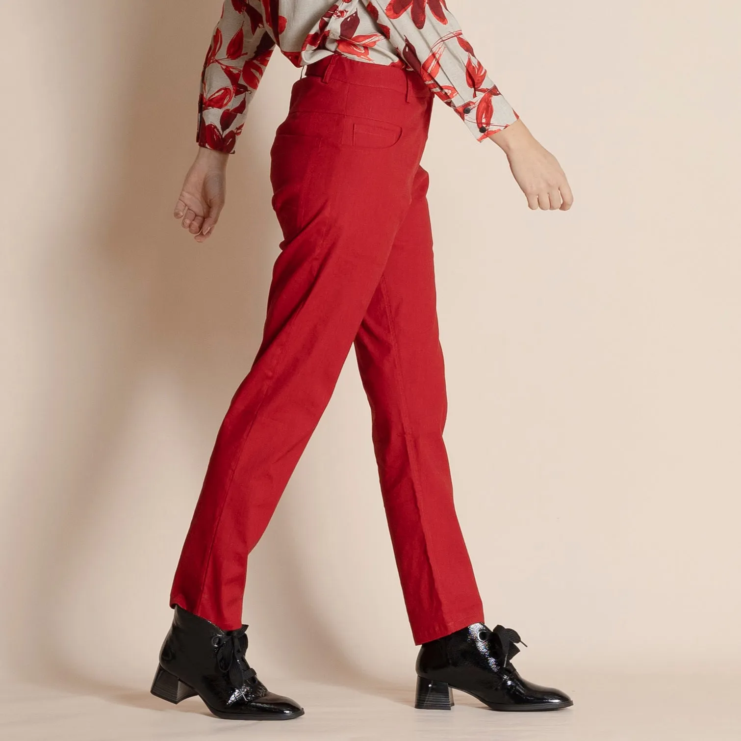 stretch linen vespa jean