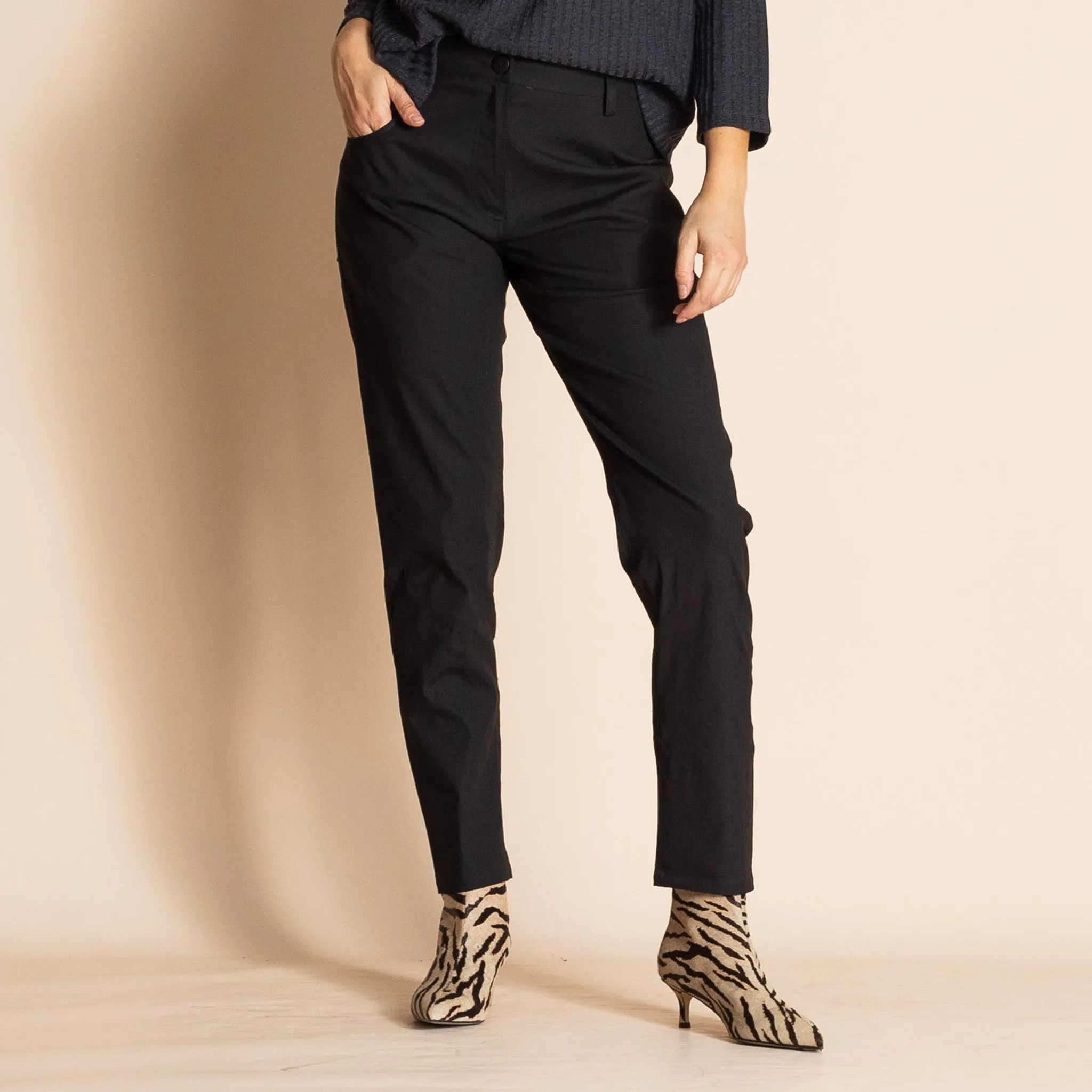 stretch linen vespa jean
