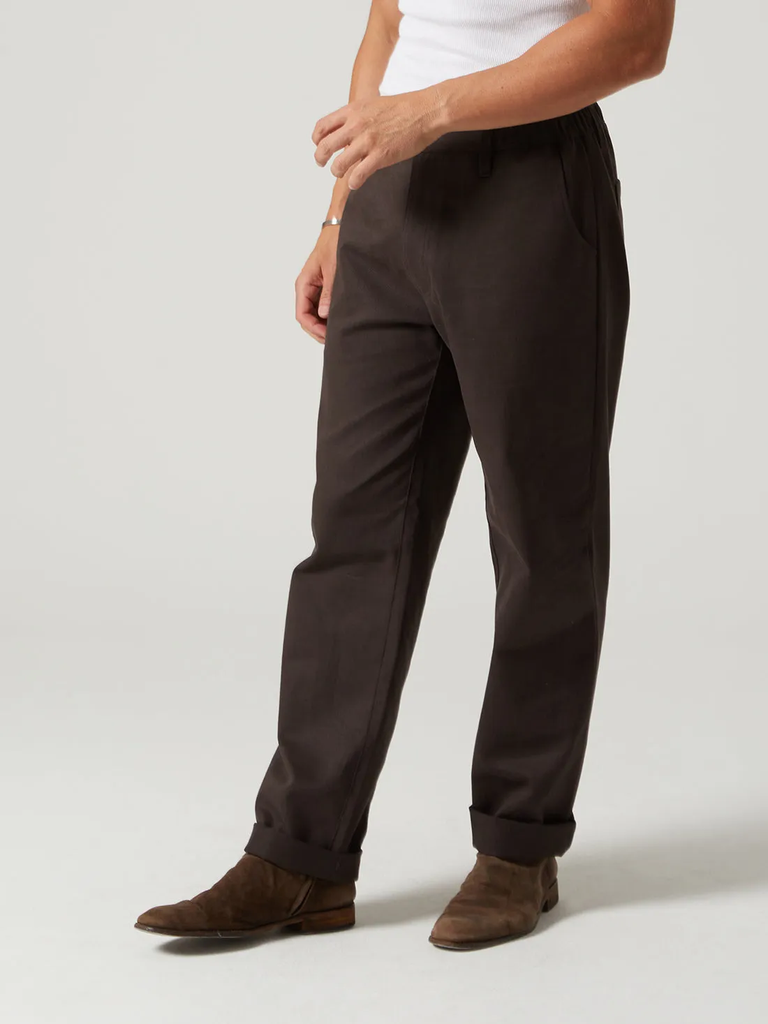 Studio Pant - Espresso