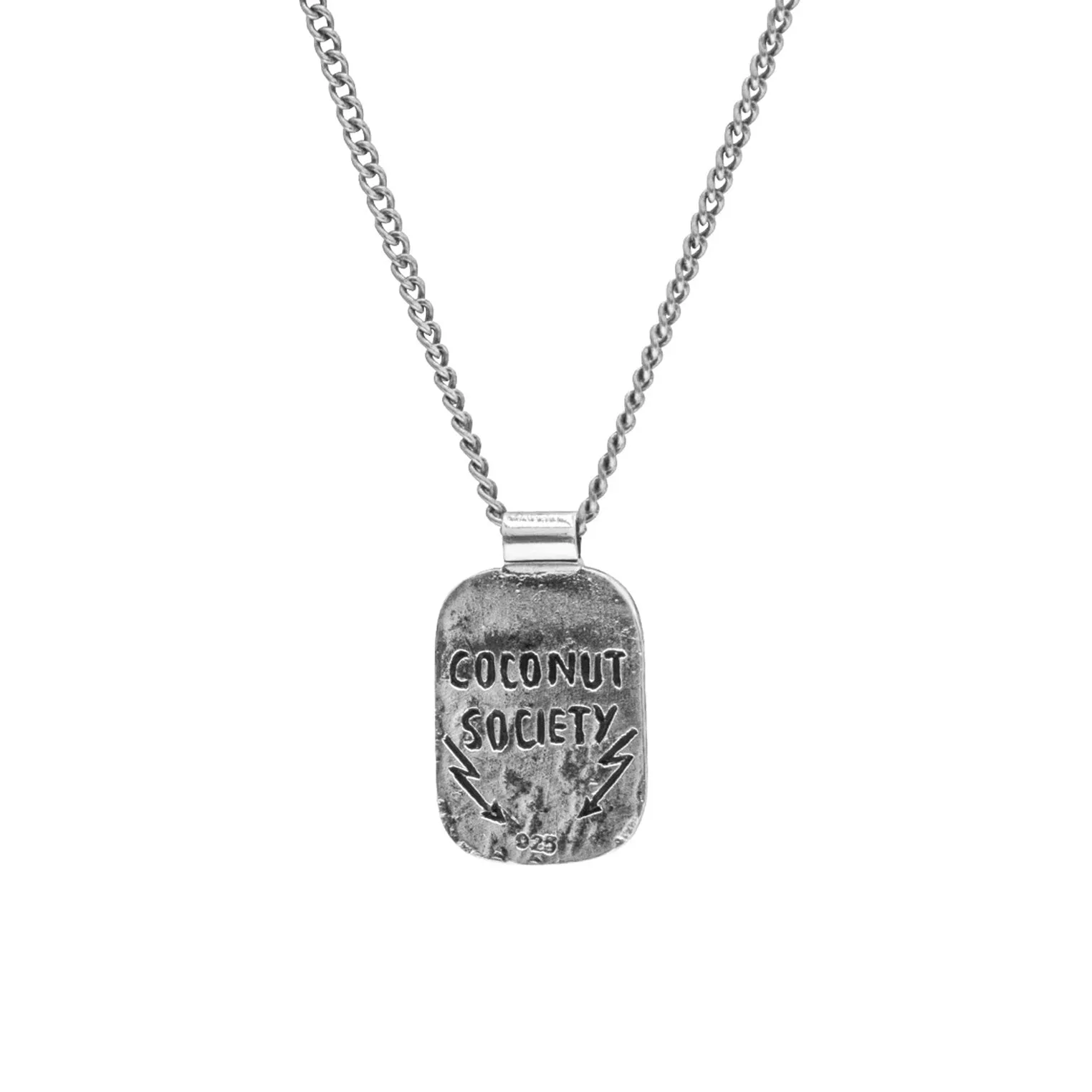 The Coconut Society Halskette, silber