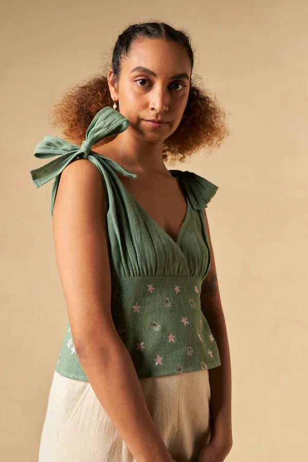 The Ocean Tide kala cotton top