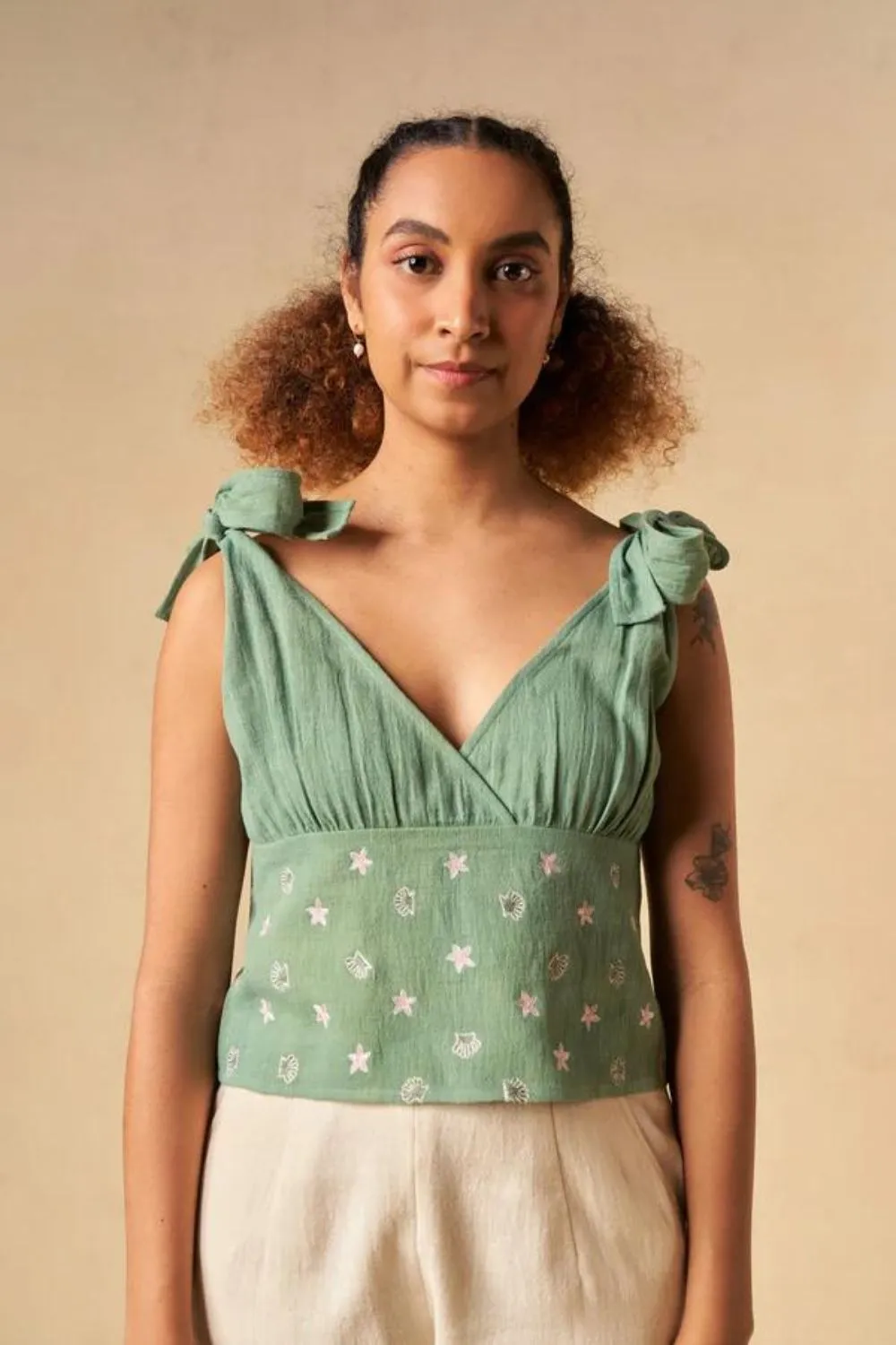 The Ocean Tide kala cotton top