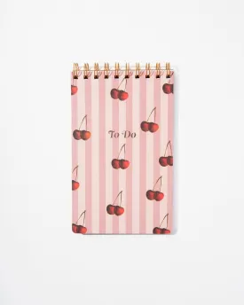 To Do Pad - Cherry Stripe