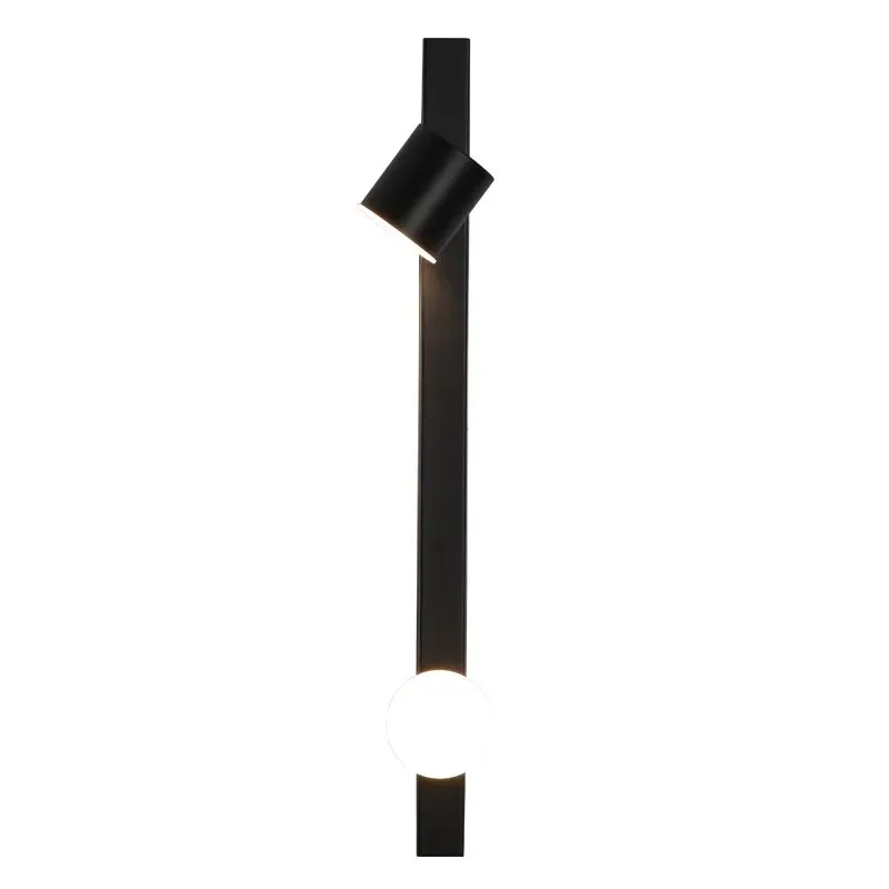 Trong minimalist Nordic style copper led wall lamp
