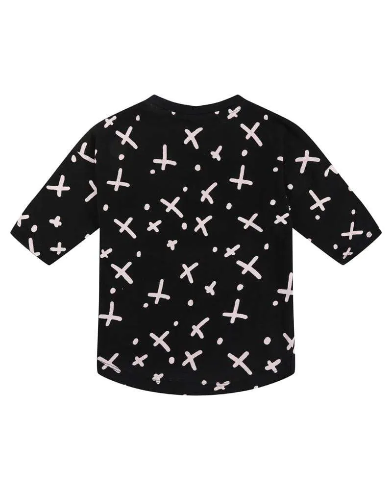Turtle Dove X Marks The Spot Drop Shoulder Top
