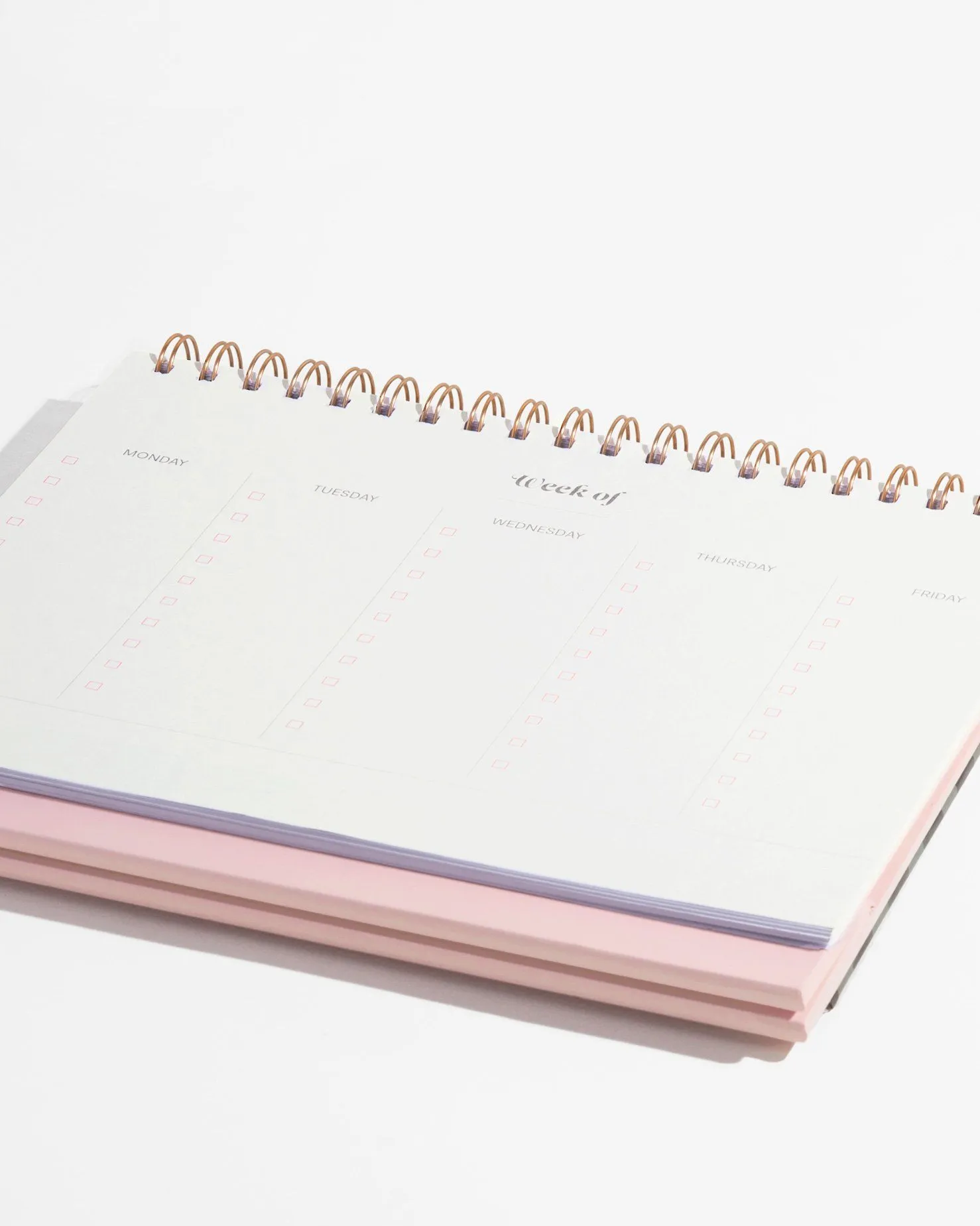 Weekly Desk Planner - Gingham