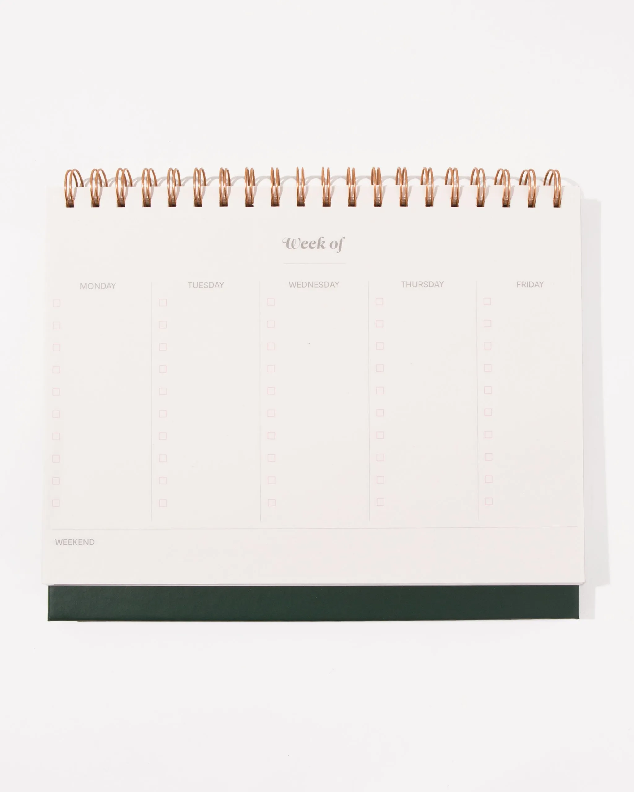 Weekly Desk Planner - Tropical Deco