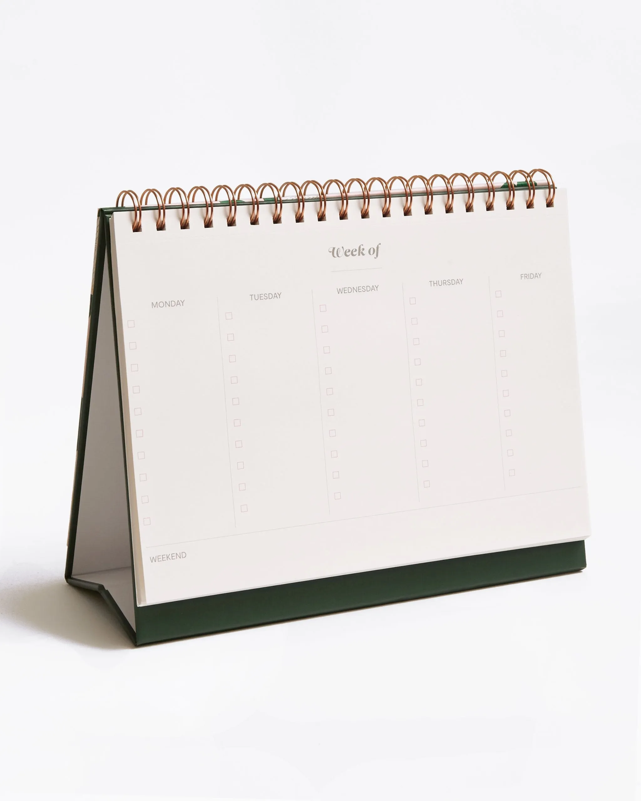 Weekly Desk Planner - Tropical Deco